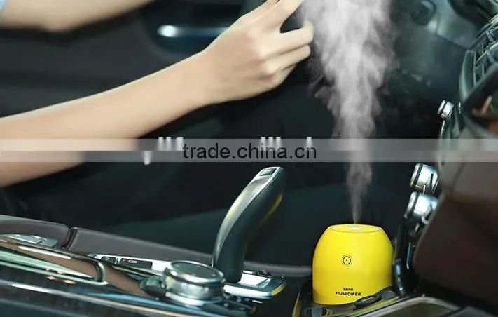 Mini Night-light Lemon Fruit Humidifier Portable USB Air Humidifier For Home And Car