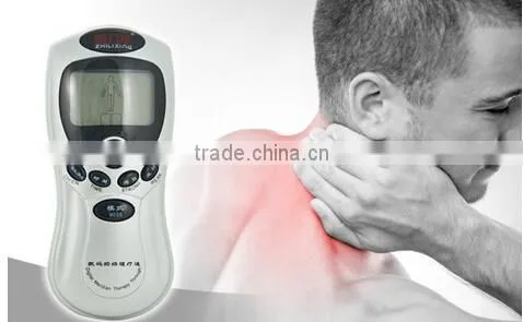 rohs 4 pads digital electronic wave hand acupoint vacuum massage pulse magnetic blood circulation therapy machine