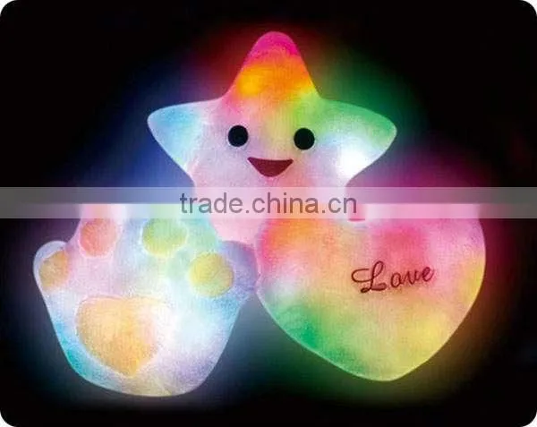 led flashing pillow for christmas gifts