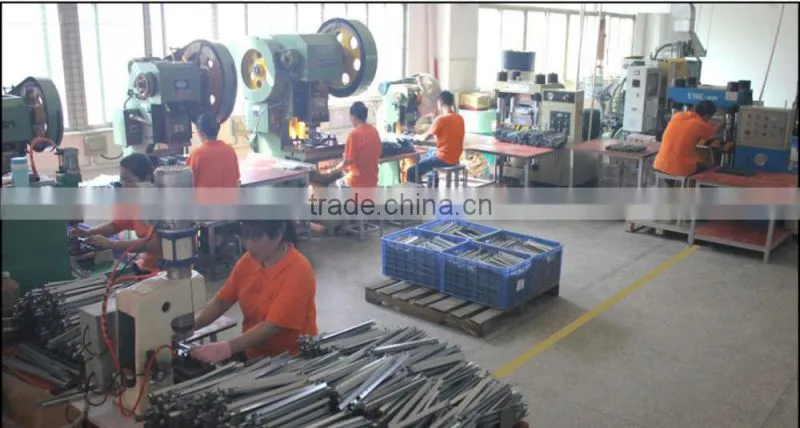 Outer Hanging Framless Sliding Wardrobe Closet Door Roller Fittings System