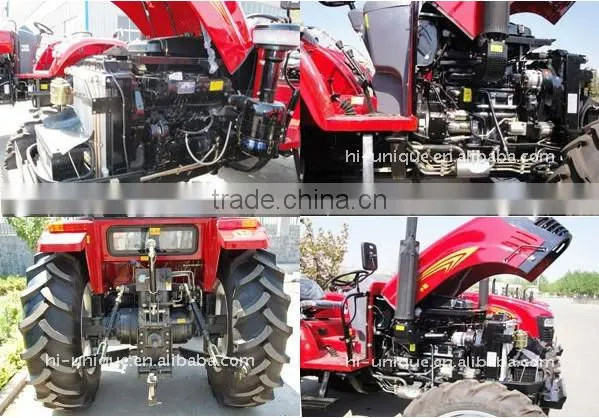 UT 80HP 4WD used agriculture tractors disc harrow for sale