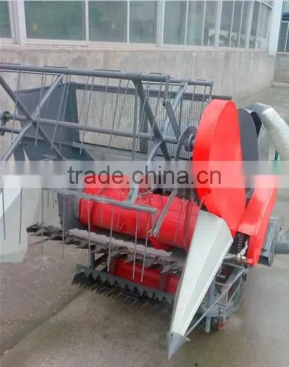 Mini type wheat combined harvester thresher