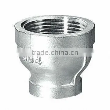 304/316 Stainless Steel Reducer Pipe Fittings NPT Female Thread