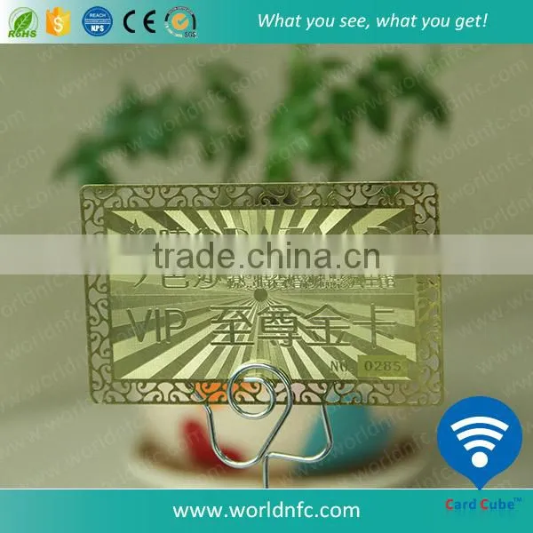 Good Quality Customized Engraved Metal Business Card