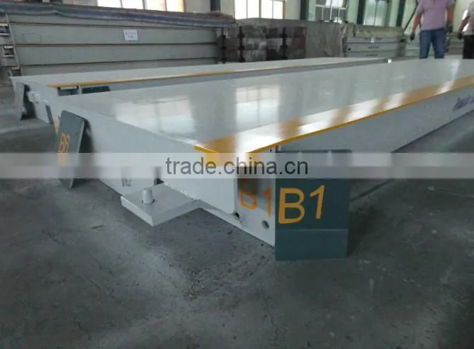 Truck scale weighbridge