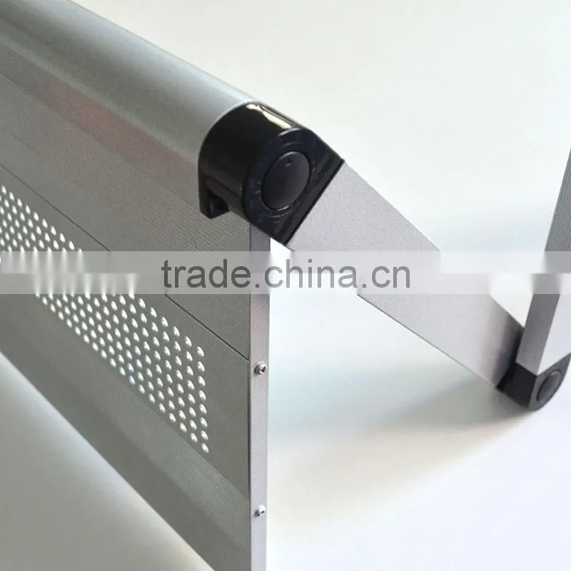 Adjustable Vented Laptop Table Laptop Computer Desk Portable Bed Tray Book Stand Computer Desk portable laptop table 17'