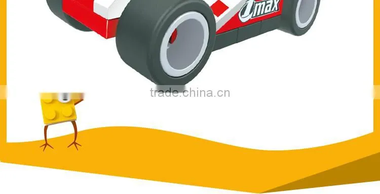 new products on China market mini blocks toy f1 racing car assembled toy car wholesale toys