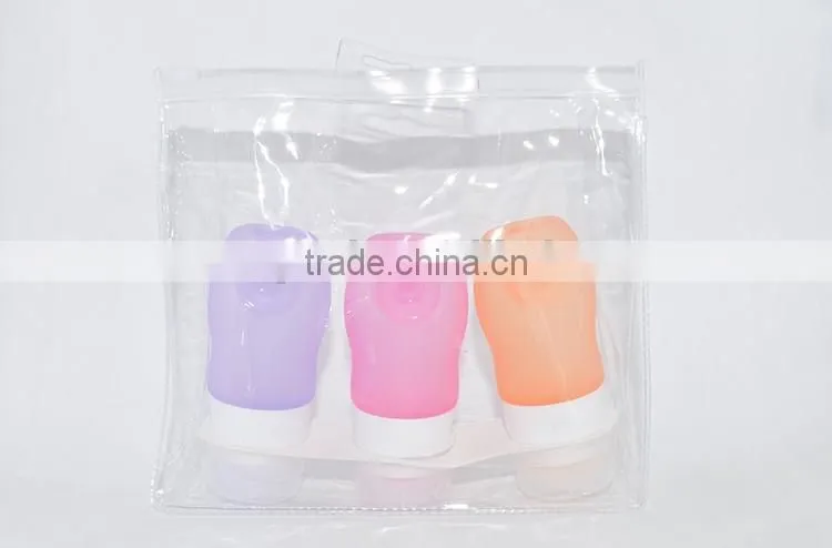 easy-taking silicone shampoo bottle with a sucker MP4408
