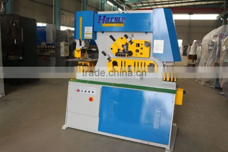 hydraulic Dual Cylinder Hydraulic Ironworker/round /square bar cutting hydraulic ironworkers