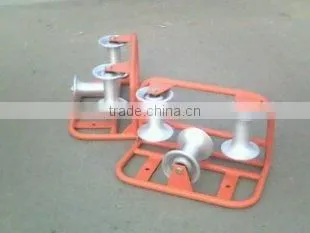 Alloy and Nylon Cable pay-off block/cable puller/nylon sliding block