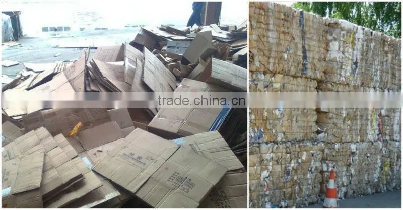 HPA1250 Scrap Paper Horizontal Baler Machine