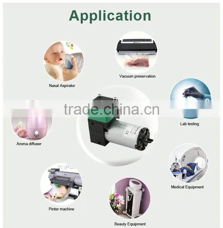 Mini Vacuum and Air Pump (DC brush motor)