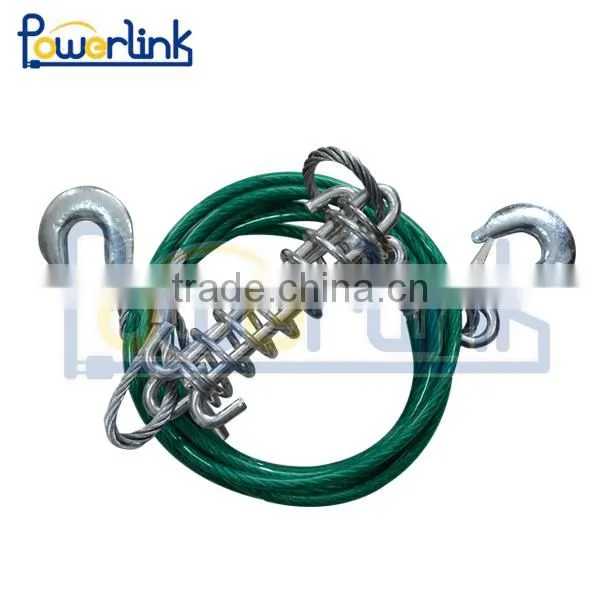 H20059 Car Bicycle Trailer Rope Towing Ropes Steel Wire Rope