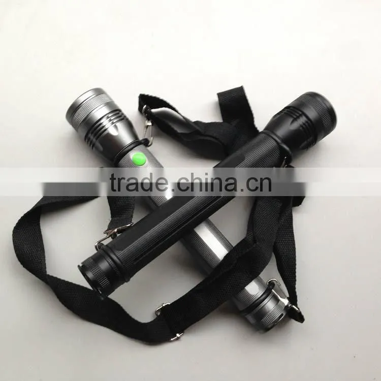 Aluminium LED Flashlight zoom flashlight tactical flashlight 3XD batteries flashlight
