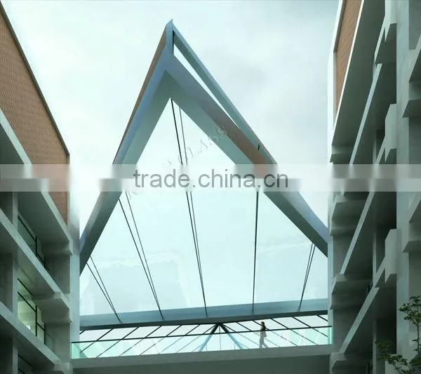 3-19mm Transparent Glass Roof