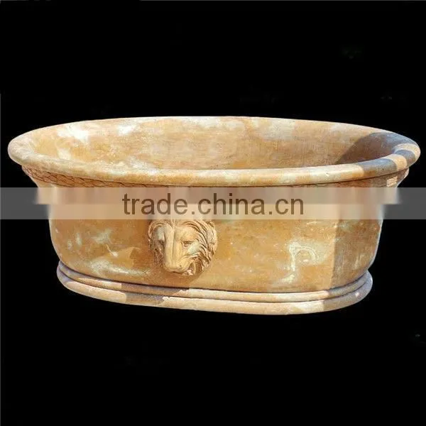 Hand Carved Stone Bathtub for Sale