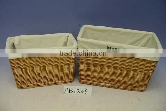 Neat storage bread basket for sale with handmade