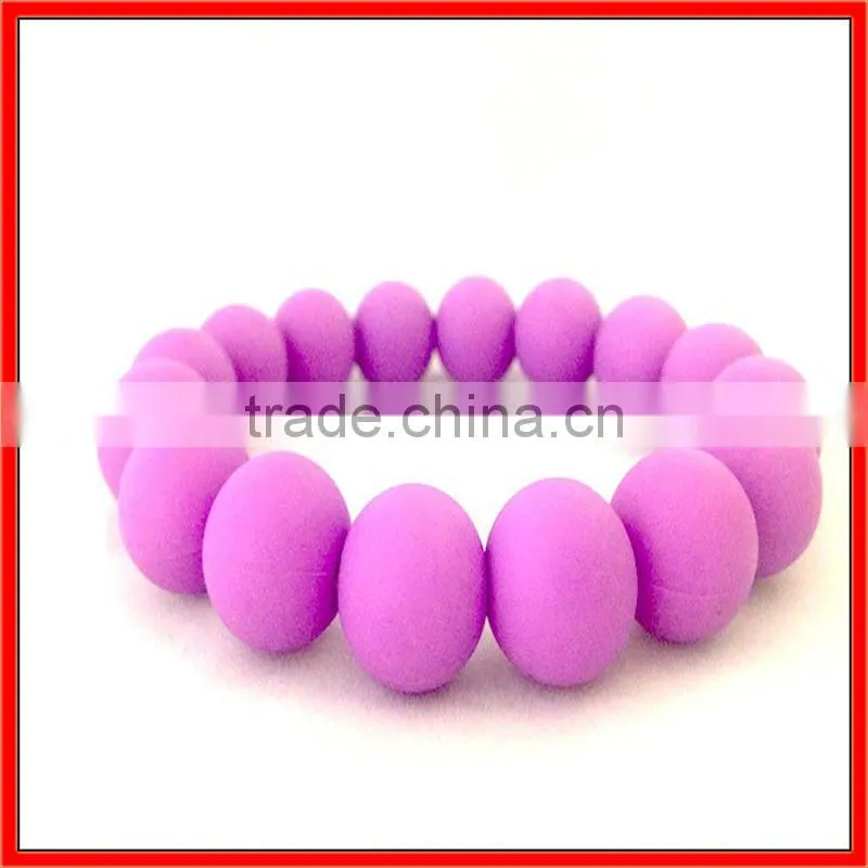 2013 Peru Style Lady Jewelry Silicone Bead DIY Bracelet