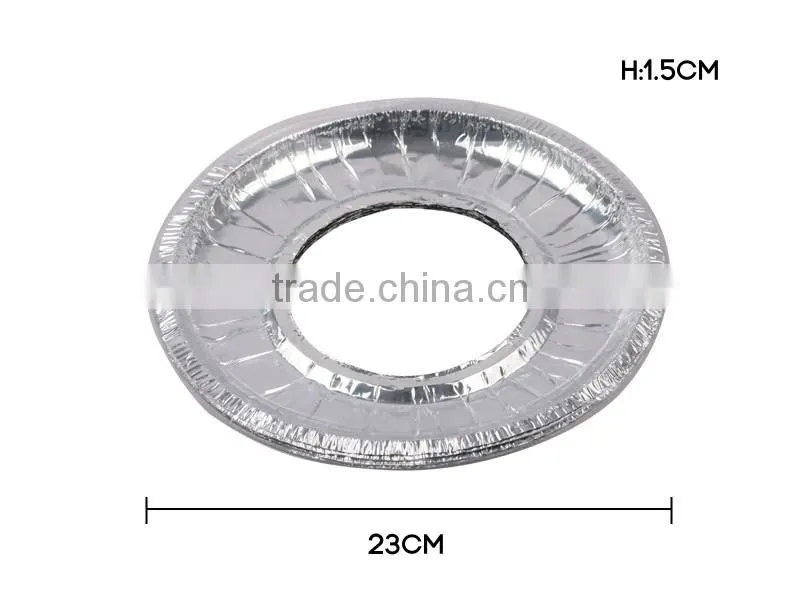 Round aluminum foil container/box/pan/plate/tray