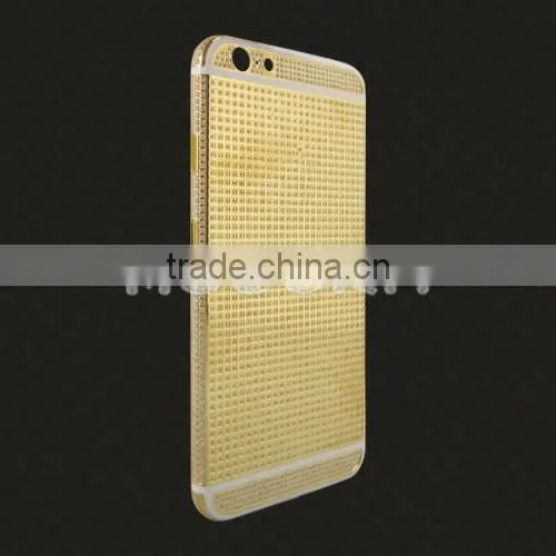 Hot new products for 2015 for iphone 6s/6s plus gold housing replacement,for iphone 6s diamond housing