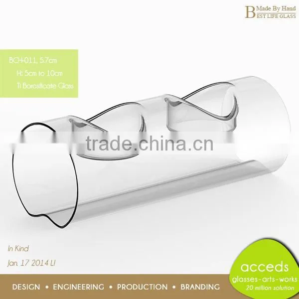 High End Handmde Pyrex Candle Glassware