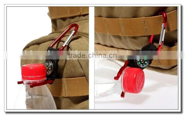 Aluminum Carabiner with compass