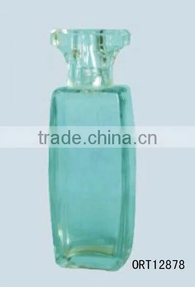 High quality rectangular glass bottle perfume glass bottle