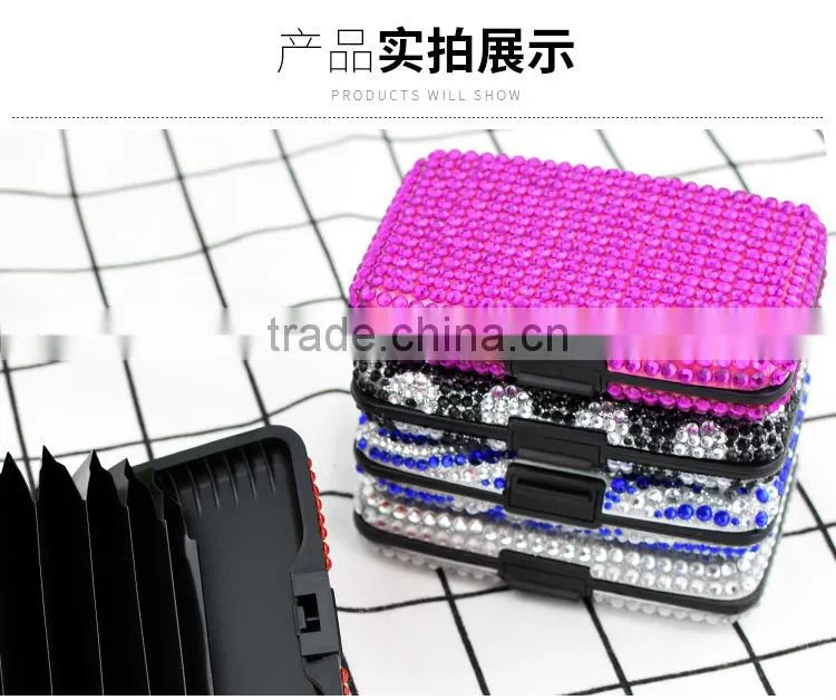 New Waterproof Business ID Credit Card Wallet Holder Aluminum Pocket Case Box