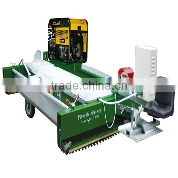 tennis court paver machine