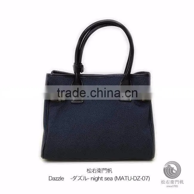 Japanese canvas cloth sail HANPU / HAMPU handbags made in Japan for wholesale