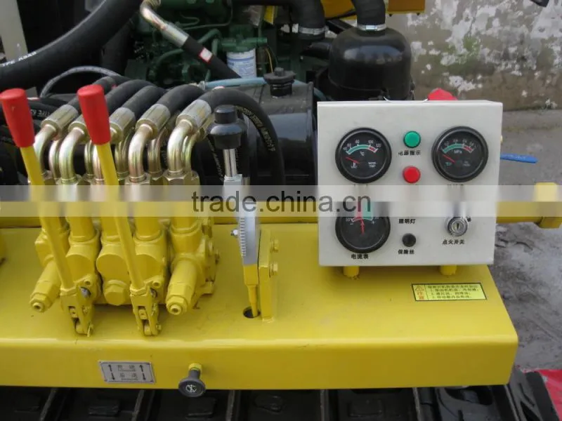 High Performance Low Cost Portable Tracked Drill for Boreholes