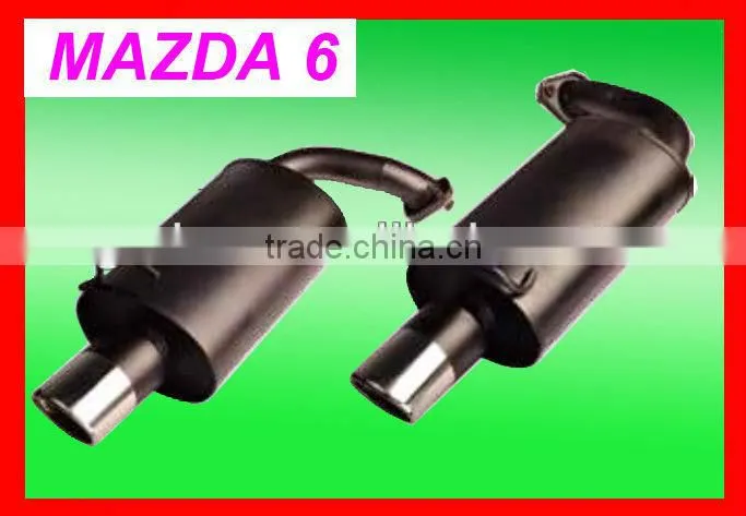 catback exhaust system for mazda 6