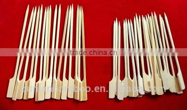 Grilled bbq big bamboo sticks/skewer