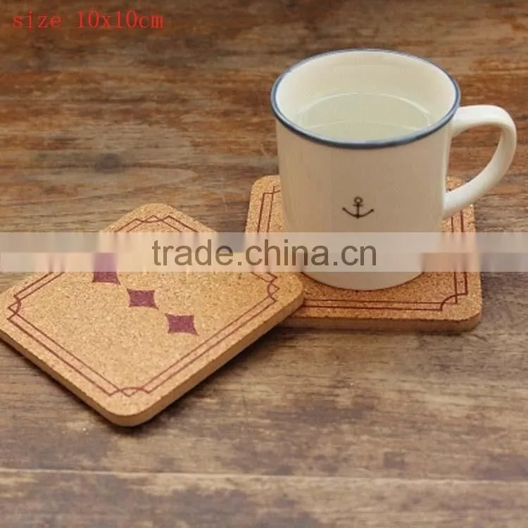 Ec-frienly ,hot-sale cute ,cork mat