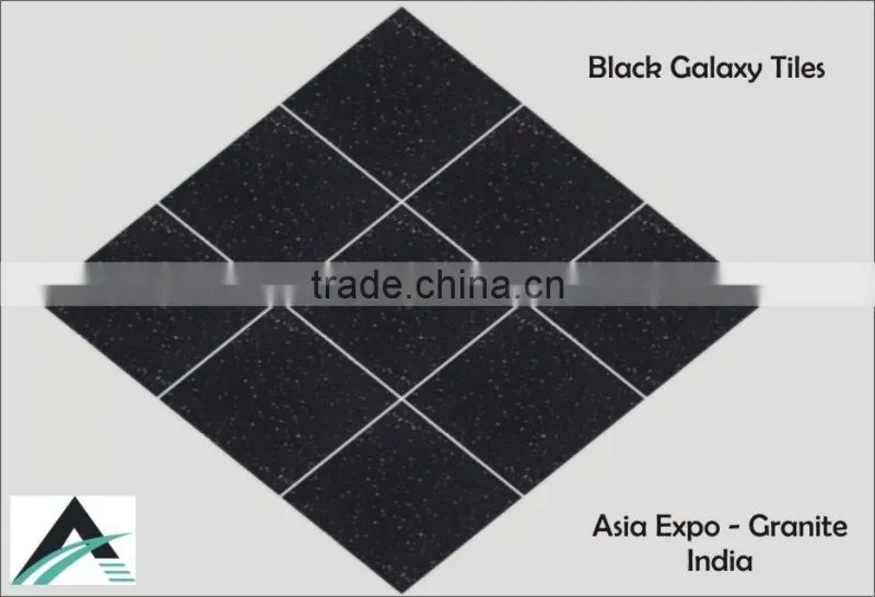 Granite Tiles Black Galaxy