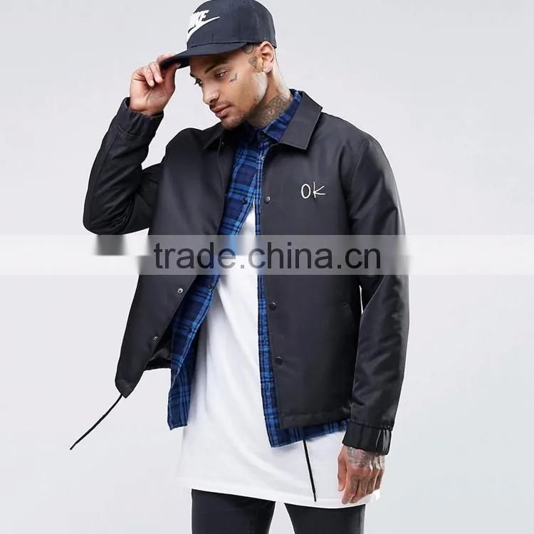 Superior Quality OEM service fabric for varsity men winter jacket coat