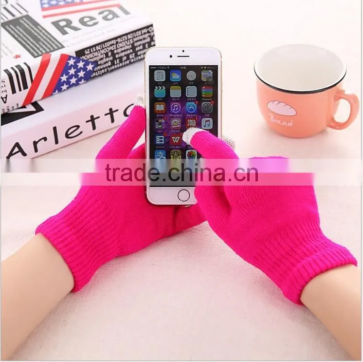 Glove for touch screen