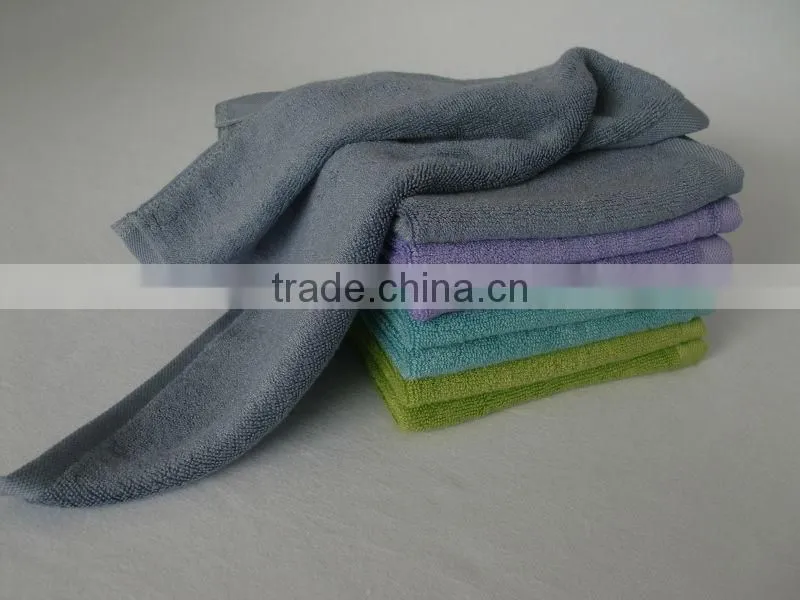 Solid Color Bamboo Cotton Towel within Giftbox