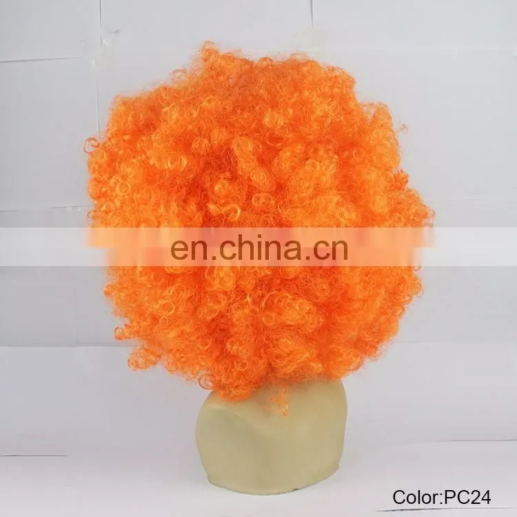 Netherlands football fans orange big wig PC24