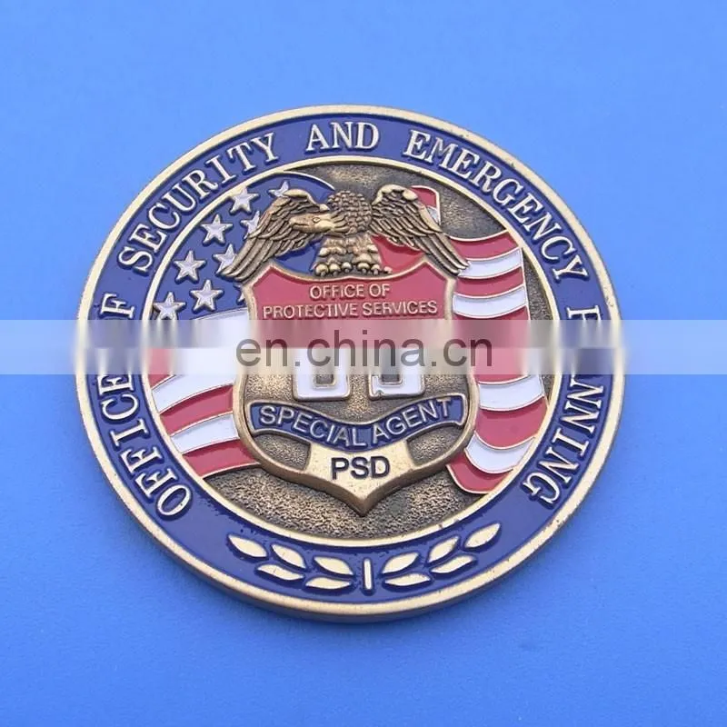 USA souvenir gold coins, cheap custom stamping coin