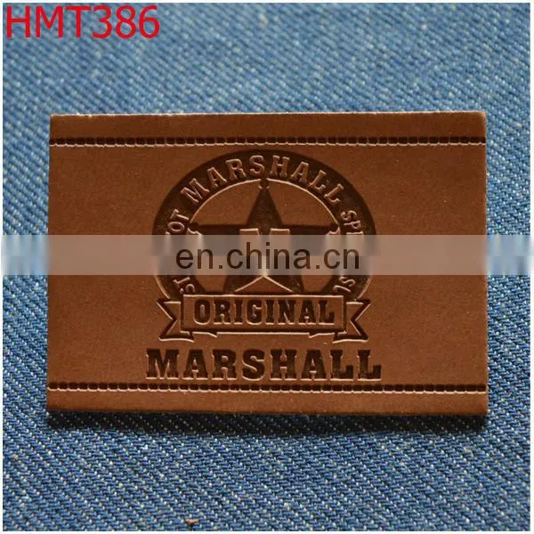 jeans washable leather patch