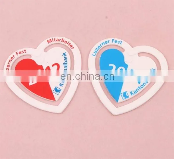 Customized school kids different shapes plastic bookmarks for sale