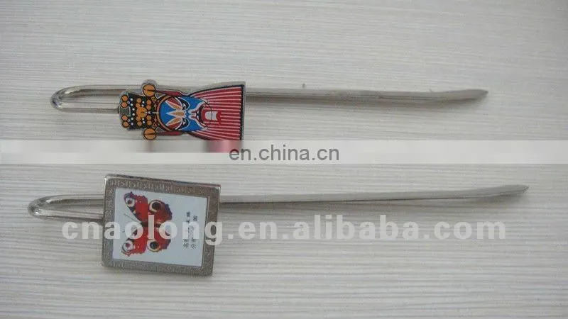 new personalized style metal sounveir book mark/bookmarks for books