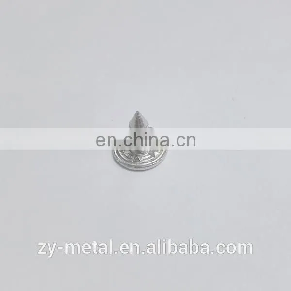 8.5mm arrow shape aluminium alloy jeans nails
