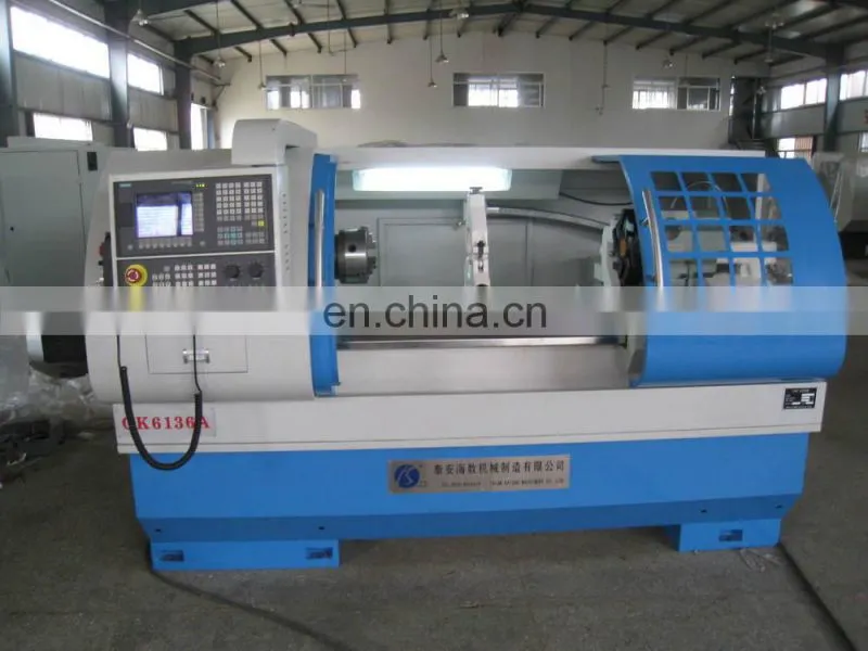 CK6136A Turning center cnc lathe/ metal turning cnc machine