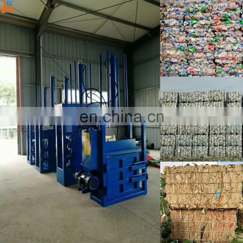 High Efficiency Waste Paper/Plastic Bottles/Cloth Compress Baler Machine