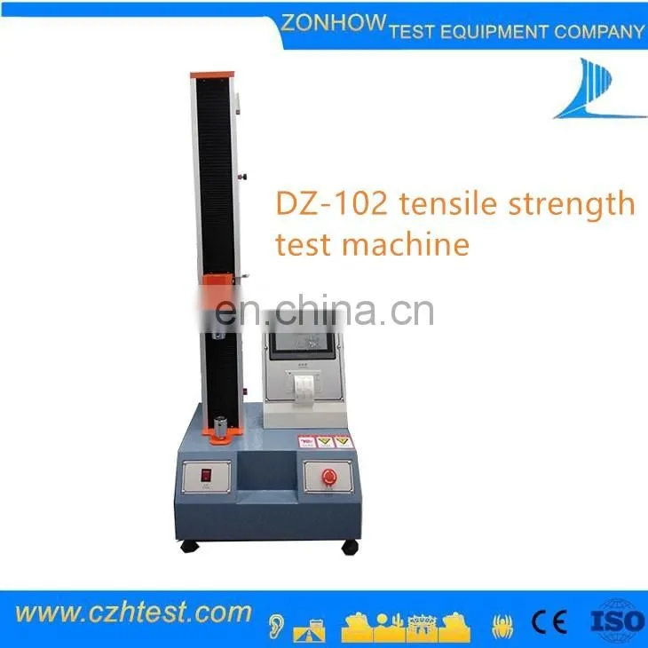 Rubber tear tensile strength testing machine