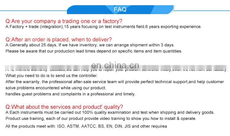 Plastic cube mould for concrete test