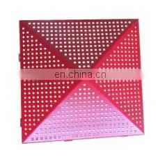 Cheap false drop ceilings/Wall Paneling//Aluminum Ceiling Titles design For hall roof Decorative