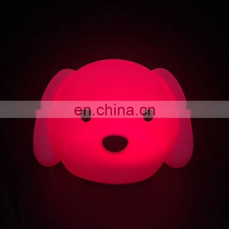2020 Amazon idea silicone bedside lamps led kids night light for bedroom